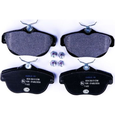 8DB 355 012-881 Bremsbelagsatz, Scheibenbremse