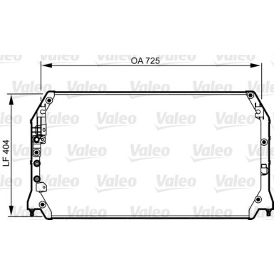 814247 Kondensator, Klimaanlage