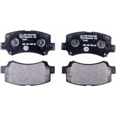 Hella | Bremsbelagsatz, Scheibenbremse | 8DB 355 009-681
