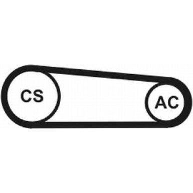 ContiTech | Keilrippenriemensatz | 4PK917 ELAST T1