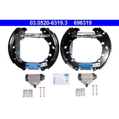 03.0520-6319.3 Bremsbackensatz Original ATE TopKit 03.0520-6319.3 Bremsbackensatz Original ATE TopKit