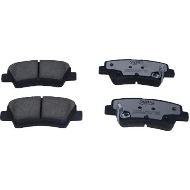 Bremsbelagsatz, Scheibenbremse QUARO SILVER CERAMIC QP6673C