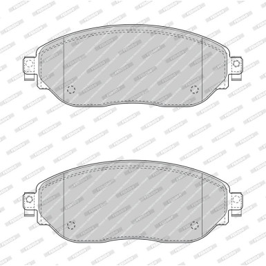 FVR4840 Bremsbelagsatz, Scheibenbremse PREMIER ECO FRICTION