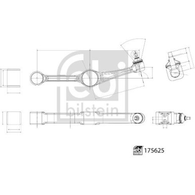 175625 Lenker, Radaufhängung