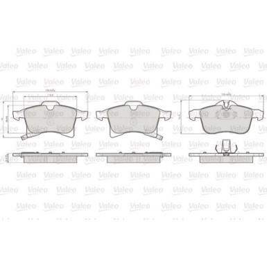 872832 Bremsbelagsatz, Scheibenbremse OPTIPACK for LCV