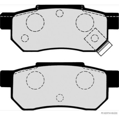 J3614004 Bremsbelagsatz, Scheibenbremse