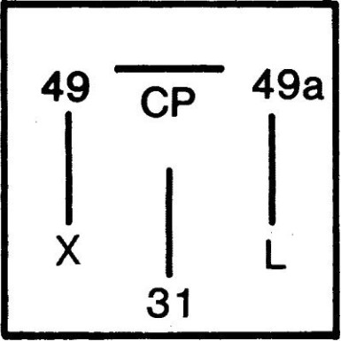 4AZ 003 787-071 Blinkgeber