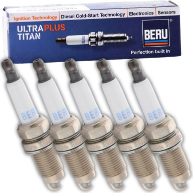 BorgWarner (BERU) | Zündkerze | 5 x Beru | UPT8