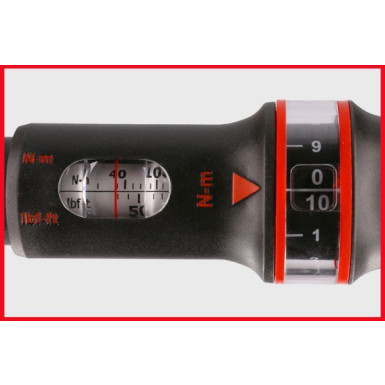 Drehmomentschlüssel-Satz | KS TOOLS 1/2" Ratschen Drehmomentschlüssel Drehknopf 40-200 Nm | 516.1442
