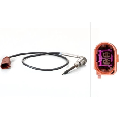 Hella | Sensor, Abgastemperatur | 6PT 014 494-691