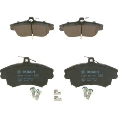 BOSCH | Bremsbelagsatz, Scheibenbremse | 0 986 424 541