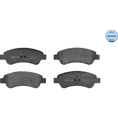 025 235 9919 Bremsbelagsatz, Scheibenbremse MEYLE-ORIGINAL: True to OE.