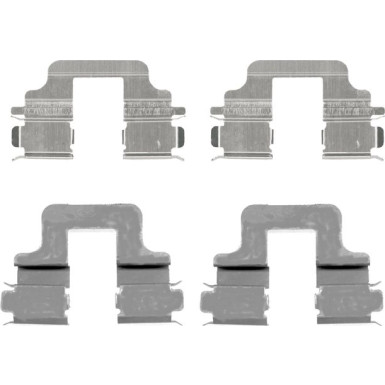 BOSCH Zubehörsatz, Scheibenbremsbelag 1 987 474 712