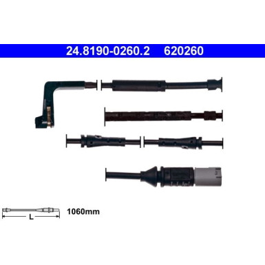 24.8190-0260.2 Warnkontakt, Bremsbelagverschleiß