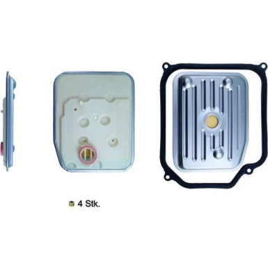 Knecht | Hydraulikfilter, Automatikgetriebe | HX 147KIT1 Knecht | Hydraulikfilter, Automatikgetriebe | HX 147KIT1