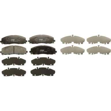 GDB1944 Bremsbelagsatz, Scheibenbremse