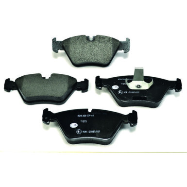 Hella | Bremsbelagsatz, Scheibenbremse | 8DB 355 009-651