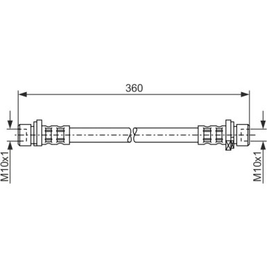 1 987 476 210 Bremsschlauch 1 987 476 210 Bremsschlauch