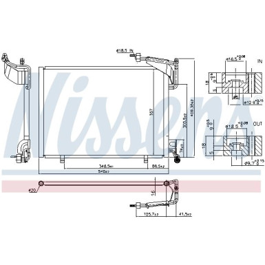 940528 Kondensator, Klimaanlage