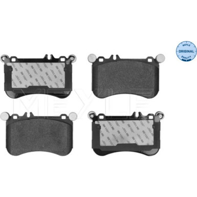 025 252 1917 Bremsbelagsatz, Scheibenbremse MEYLE-ORIGINAL: True to OE.