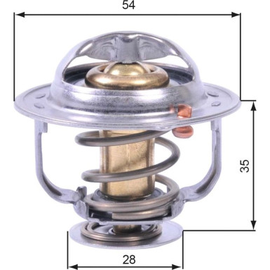 Gates | Thermostat, Kühlmittel | TH43880G1