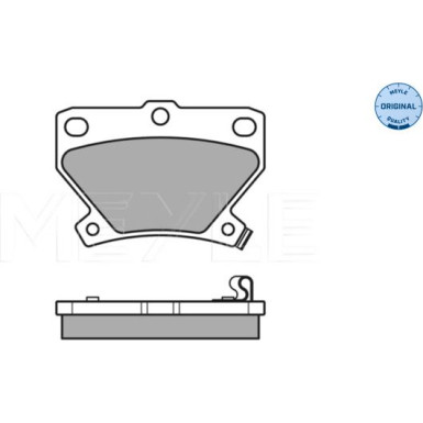 Meyle Bremsbelagsatz, Scheibenbremse MEYLE-ORIGINAL: True to OE 025 235 2114/W