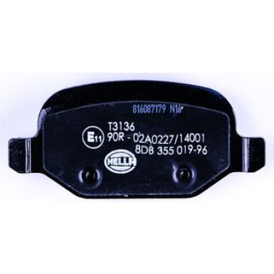 Hella Pagid | Bremsbelagsatz, Scheibenbremse | 8DB 355 019-961 Hella Pagid | Bremsbelagsatz, Scheibenbremse | 8DB 355 019-961