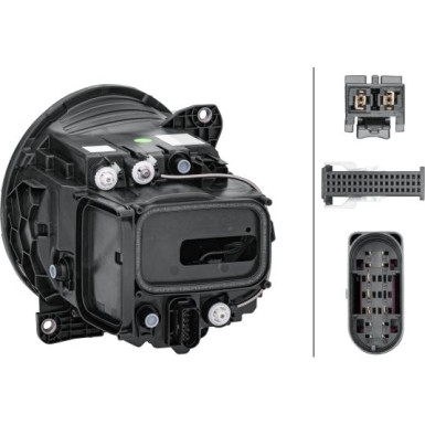 Hella 2 x HELLA Hauptscheinwerfer 1EX 014 543-111