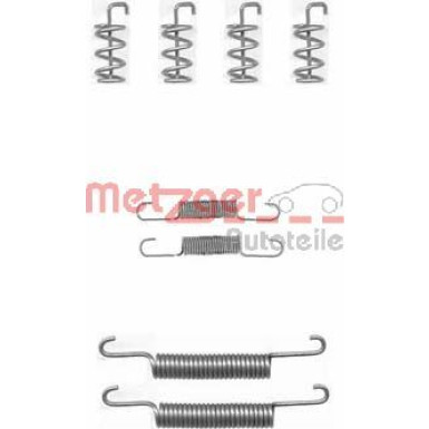 105-0831 Zubehörsatz, Feststellbremsbacken 105-0831 Zubehörsatz, Feststellbremsbacken
