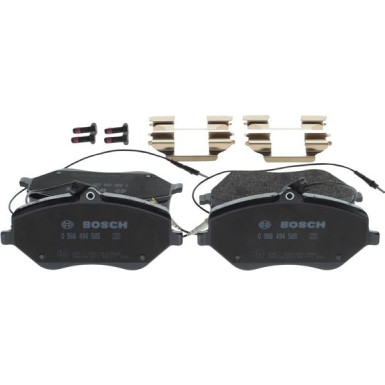 BOSCH | Bremsbelagsatz, Scheibenbremse | 0 986 494 585