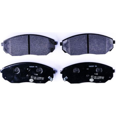 8DB 355 011-931 Bremsbelagsatz, Scheibenbremse