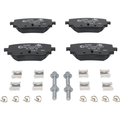 13.0460-3885.2 Bremsbelagsatz, Scheibenbremse