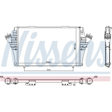 96376 Ladeluftkühler ** FIRST FIT ** 96376 Ladeluftkühler ** FIRST FIT **