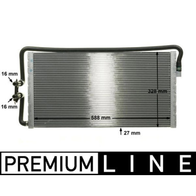 Mahle | Niedertemperaturkühler, Ladeluftkühler | CR 1044 000P
