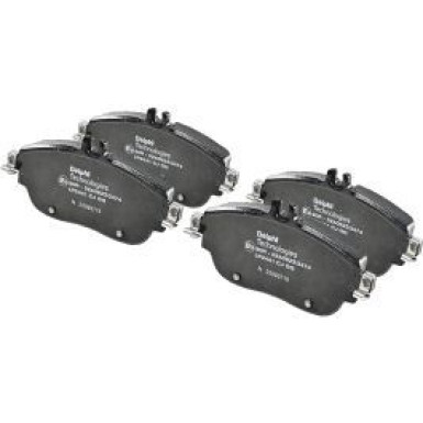 Delphi Bremsbelagsatz, Scheibenbremse LP2441