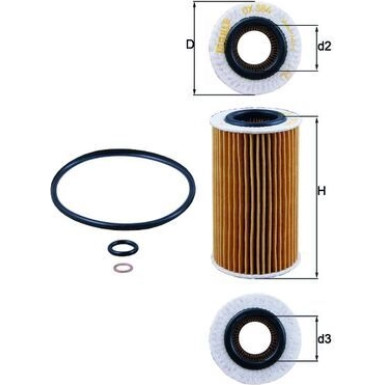 OX 384D Ölfilter OX 384D Ölfilter