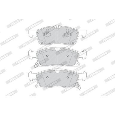 Ferodo | Bremsbelagsatz, Scheibenbremse | FDB4403