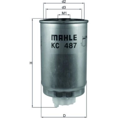 KC 487 Kraftstofffilter