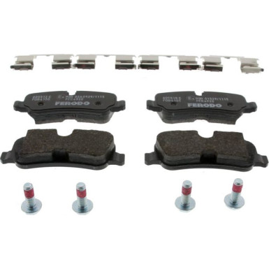 Ferodo | Bremsbelagsatz, Scheibenbremse | FDB4105