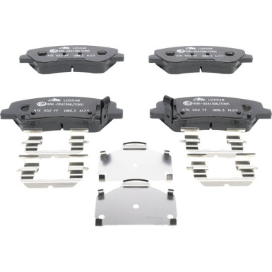 Bremsbelagsatz, Scheibenbremse ATE Ceramic 13.0470-5548.2