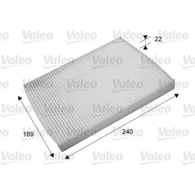 715660 Filter, Innenraumluft VALEO ESSENTIAL