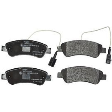 Delphi Bremsbelagsatz, Scheibenbremse LP3153