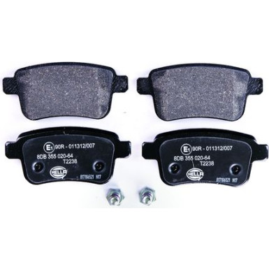 8DB 355 020-641 Bremsbelagsatz, Scheibenbremse