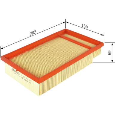 BOSCH F 026 400 175 Luftfilter