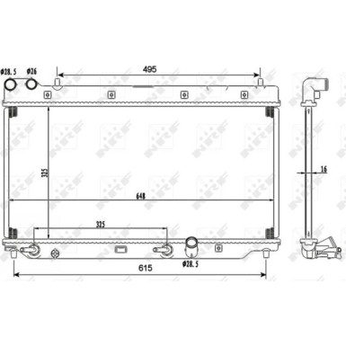 53110 Kühler, Motorkühlung