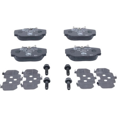 13.0460-2721.2 Bremsbelagsatz, Scheibenbremse