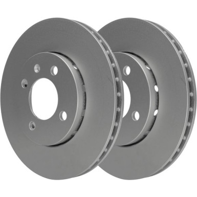 ATE | Bremsensatz, Scheibenbremse | 24.0122-0281.1 + 13.0460-7111.2