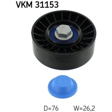 VKM 31153 Umlenk-/Führungsrolle, Keilrippenriemen