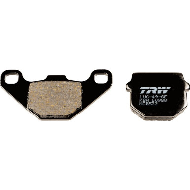 TRW | Bremsbelagsatz, Scheibenbremse | MCB522