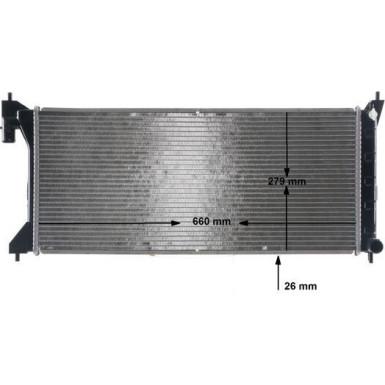 Mahle | Kühler, Motorkühlung | CR 2245 000S